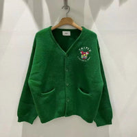 韓國直送Baron Triple Embroidery Cardigan - HLY & CHOCCICO