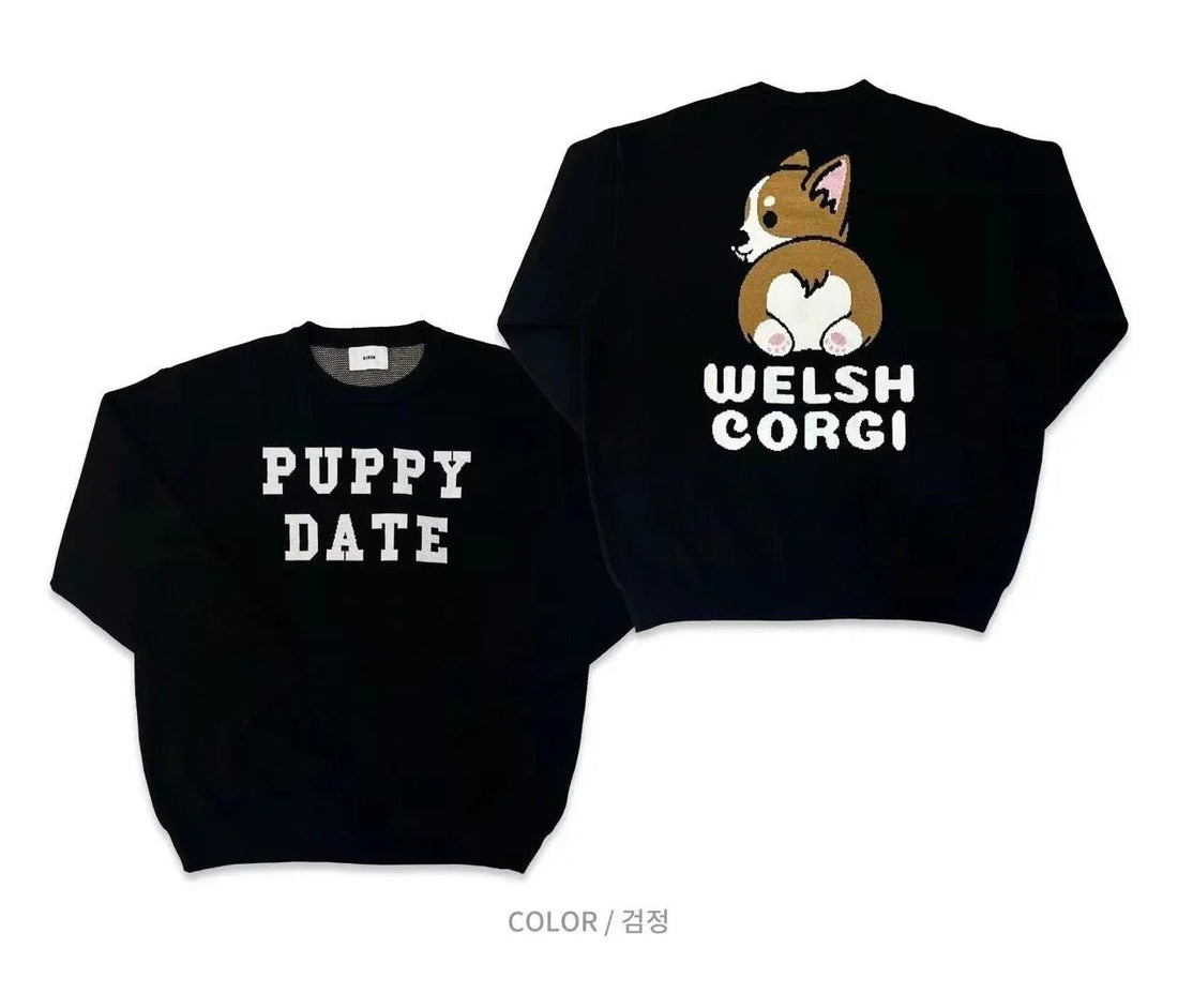 韓國直送 BARON Welsh Corgi Knit - HLY &amp; CHOCCICO