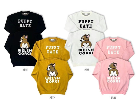 BARON Welsh Corgi Knit shipped directly from Korea 