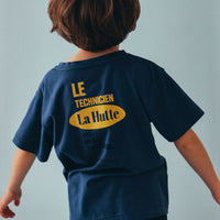 Beams La Hutte Kids Tee -2 Color HLY & CHOCCICO