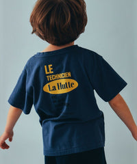 Beams La Hutte Kids Tee -2 Color HLY & CHOCCICO