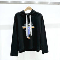 韓國直送 Bear Pattern Hoodie - HLY & CHOCCICO