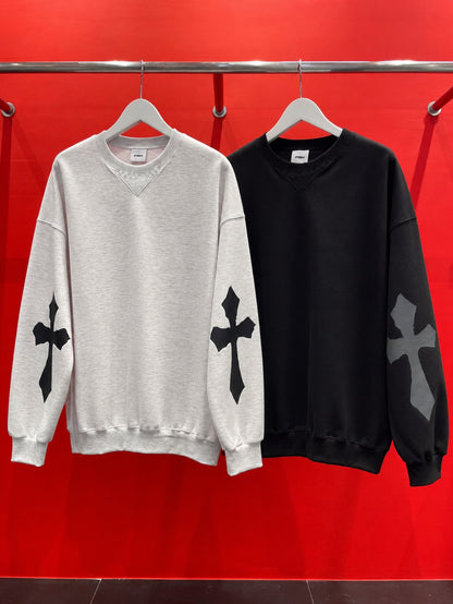 [Direct from Korea] PLUS 82 HIYA V-Vintage Sweat