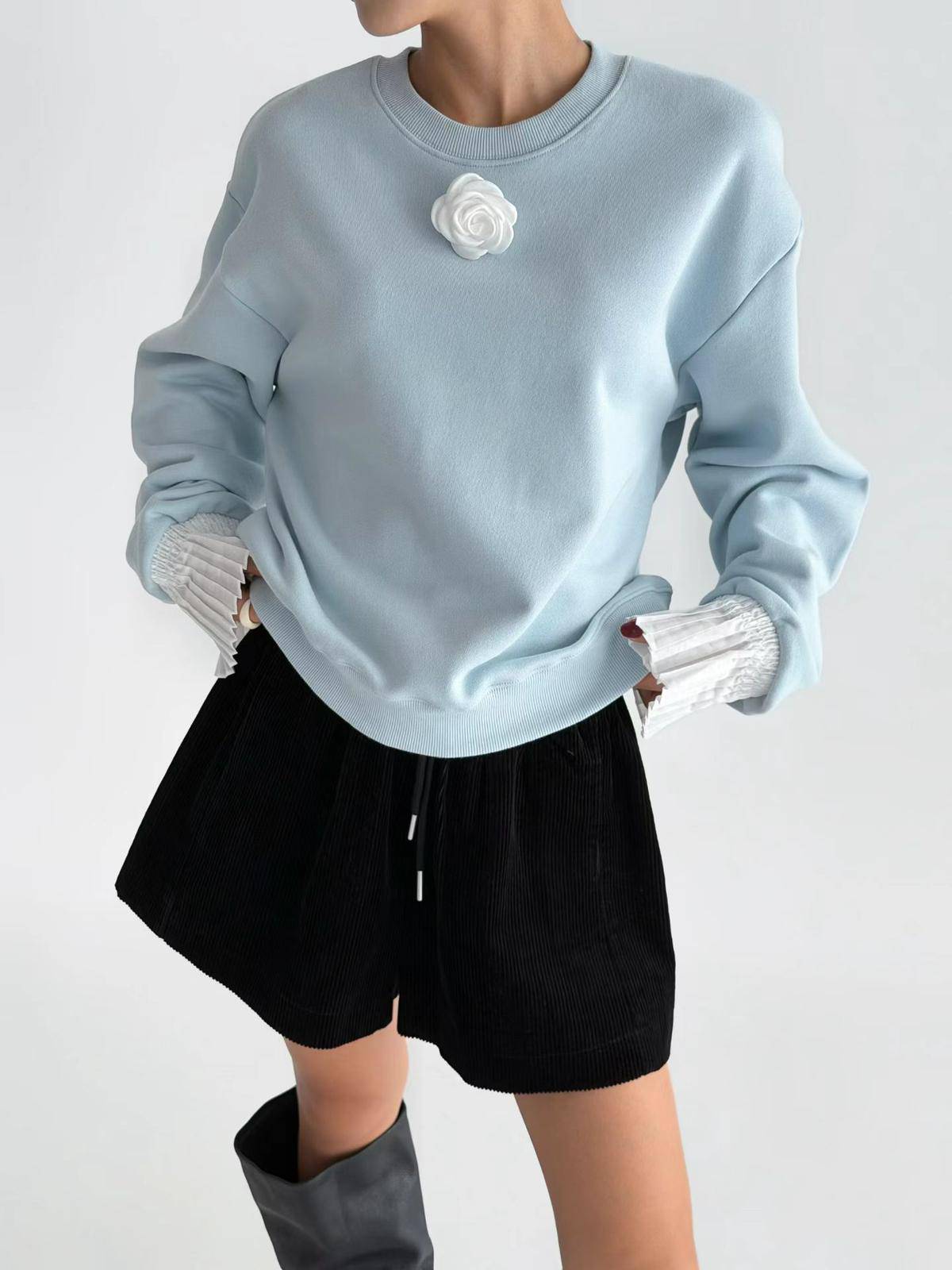 韓國直送Blossom Chic Sweater - HLY & CHOCCICO