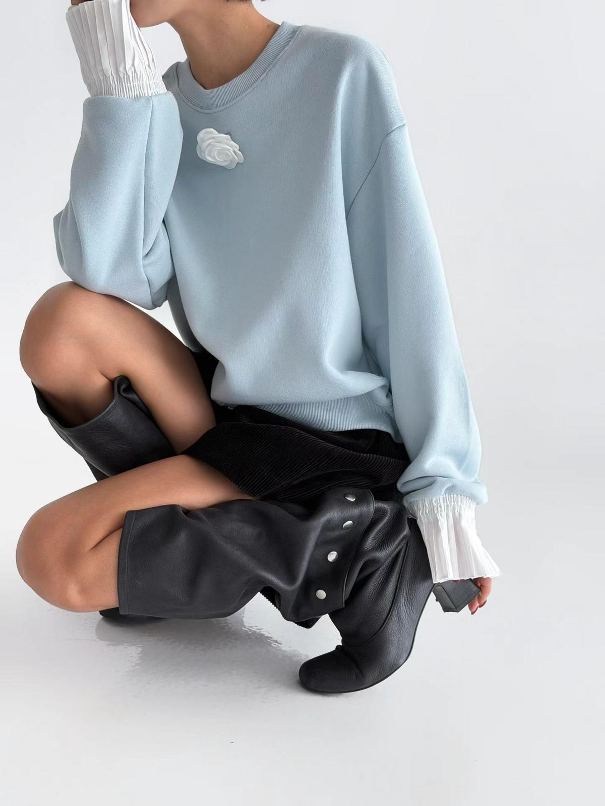 韓國直送Blossom Chic Sweater - HLY & CHOCCICO