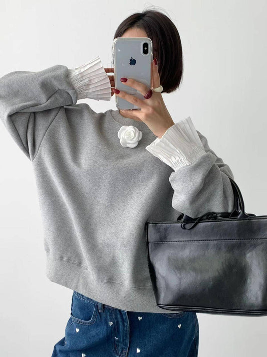 韓國直送Blossom Chic Sweater - HLY & CHOCCICO