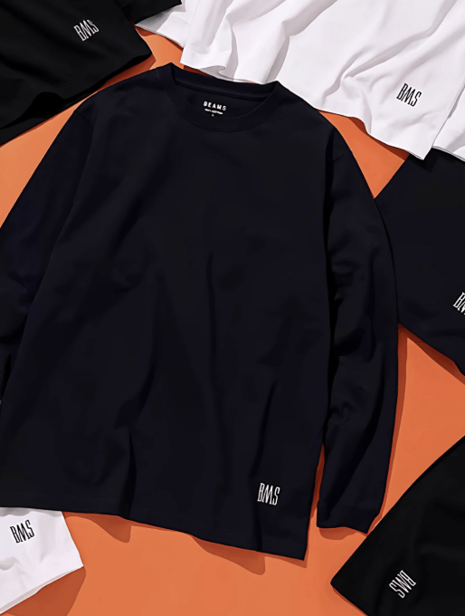 BMS Crew Neck Long Sleeve T-shirt - HLY & CHOCCICO