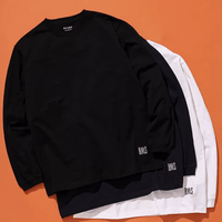 BMS Crew Neck Long Sleeve T-shirt - HLY & CHOCCICO