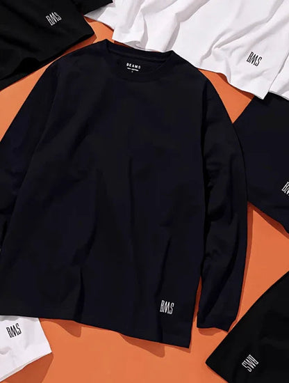 BMS Crew Neck Long Sleeve T-shirt - HLY &amp; CHOCCICO
