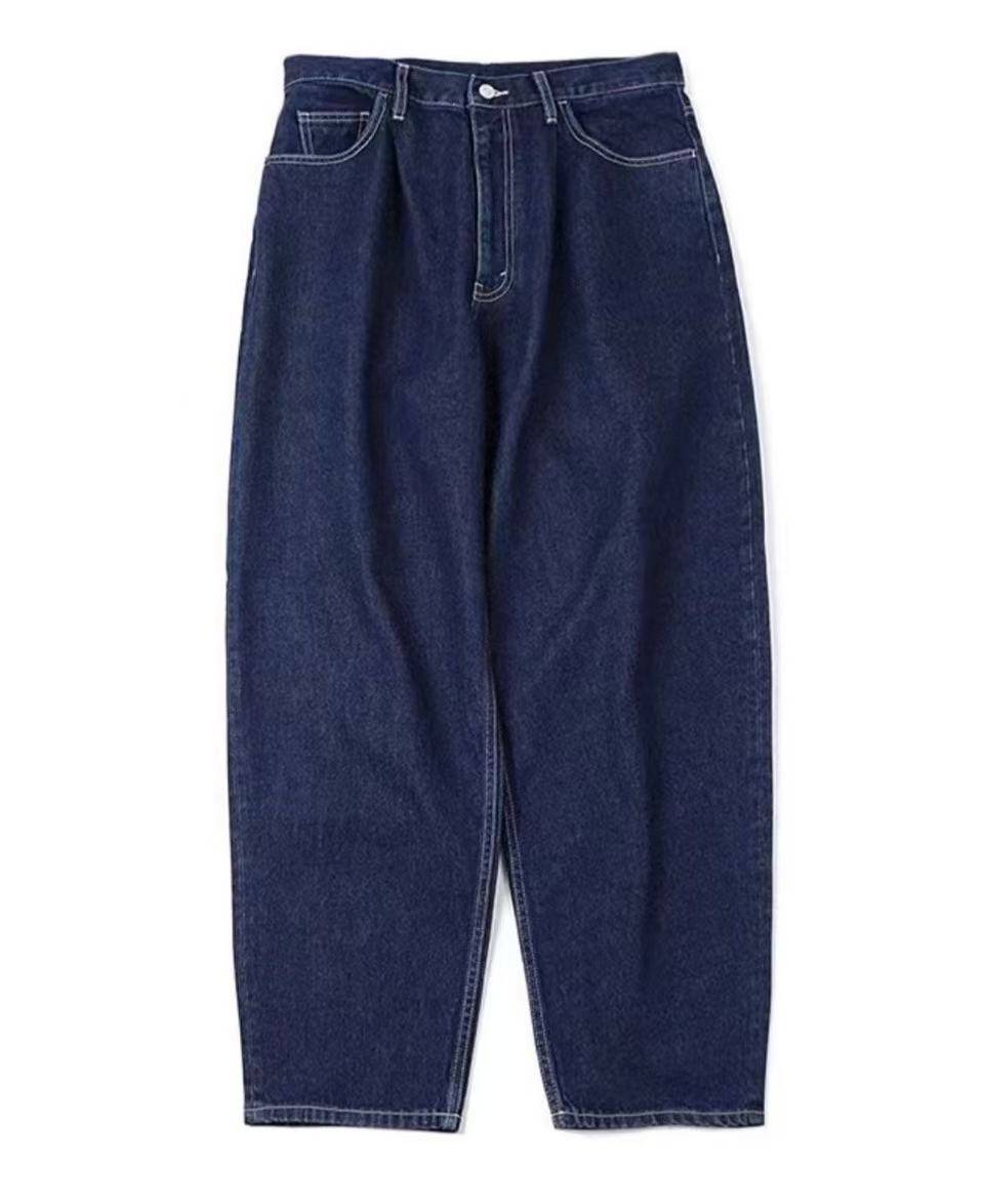 BMS Loose and Simple Three - Dimensional Cut Primary Color Denim - HLY & CHOCCICO