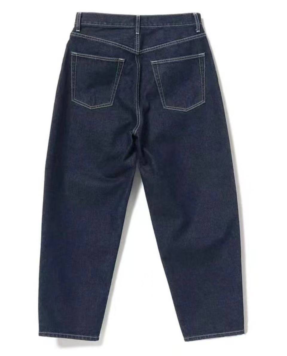 BMS Loose and Simple Three - Dimensional Cut Primary Color Denim - HLY & CHOCCICO