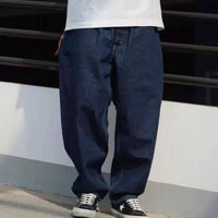 BMS Loose and Simple Three - Dimensional Cut Primary Color Denim - HLY & CHOCCICO