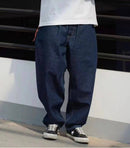 BMS Loose and Simple Three - Dimensional Cut Primary Color Denim - HLY & CHOCCICO