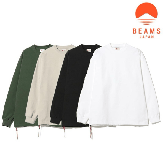 BMS ビームスジャパンSTECH LOOSE L/S TEE