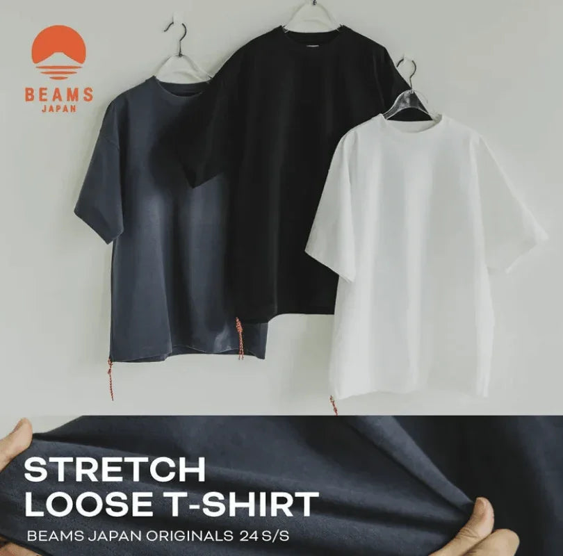 BMS Stretch Loose Tee - HLY &amp; CHOCCICO