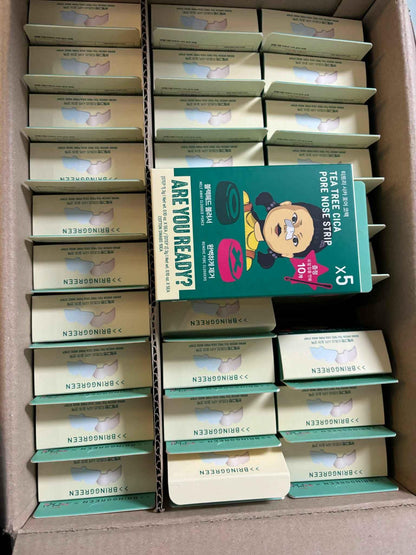 🌿 韓國 Bring Green x 魷魚遊戲茶樹鼻貼 🌿 - HLY &amp; CHOCCICO