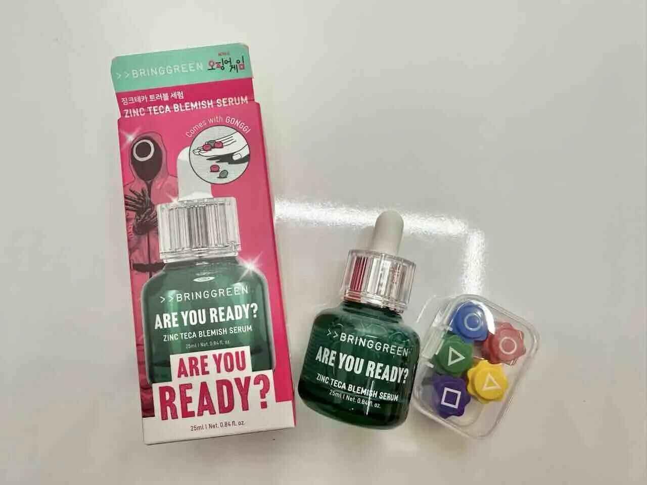 韓國 BRING GREEN Zinc Teca Blemish Serum 積雪草高效純素精華液 25ml - HLY &amp; CHOCCICO