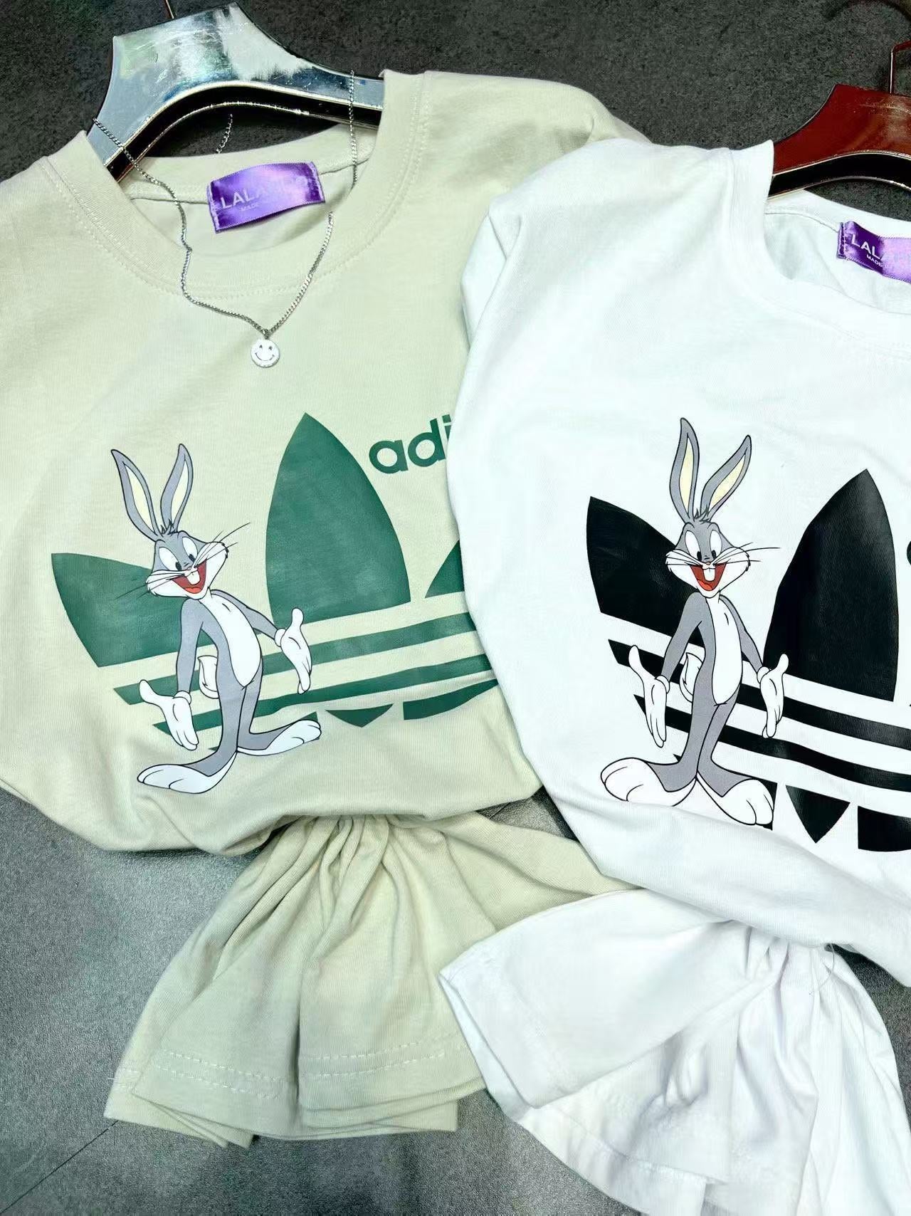 韓國直送Bugs Bunny Graphic Tee - HLY &amp; CHOCCICO