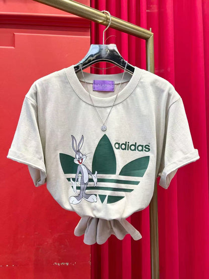 韓國直送Bugs Bunny Graphic Tee - HLY &amp; CHOCCICO