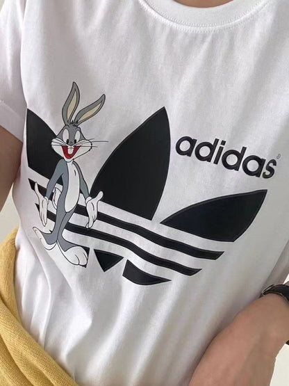 韓國直送Bugs Bunny Graphic Tee - HLY &amp; CHOCCICO