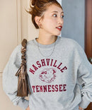 Bulldog Flocky Print Sweatshirt - HLY & CHOCCICO