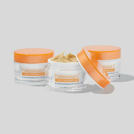 USA 🇺🇸-Microdermabrasion Polisher + Mask (Dual Effect Vitamin C Mask) 80g 