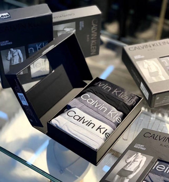 🇺🇸Calvin Klein Men's Boxer Briefs (1SET 3 pieces) 🌟Delivery time 3 to 4 weeks