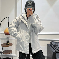 CANADA GOOSE Alberni Reversible Fleece Bomber - HLY & CHOCCICO