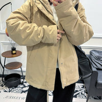 CANADA GOOSE Alberni Reversible Fleece Bomber - HLY & CHOCCICO