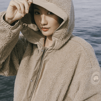 CANADA GOOSE Alberni Reversible Fleece Bomber - HLY & CHOCCICO