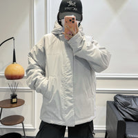 CANADA GOOSE Alberni Reversible Fleece Bomber - HLY & CHOCCICO