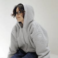 CANADA GOOSE Alberni Reversible Fleece Bomber - HLY & CHOCCICO