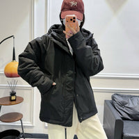 CANADA GOOSE Alberni Reversible Fleece Bomber - HLY & CHOCCICO