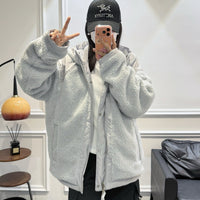 CANADA GOOSE Alberni Reversible Fleece Bomber - HLY & CHOCCICO