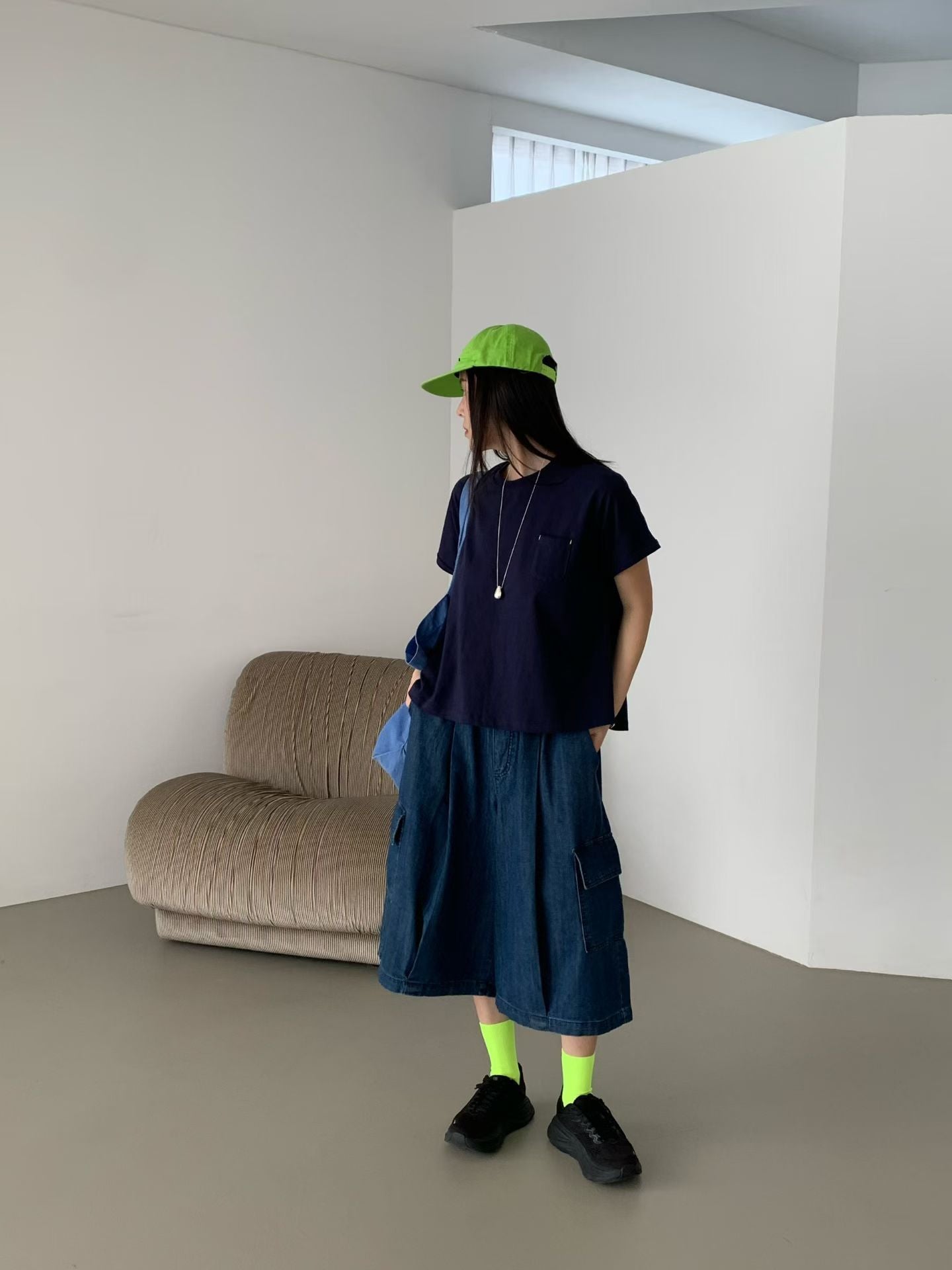 韓國直送Cargo Style Relaxed Pants - HLY &amp; CHOCCICO