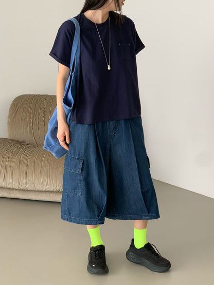 韓國直送Cargo Style Relaxed Pants - HLY &amp; CHOCCICO