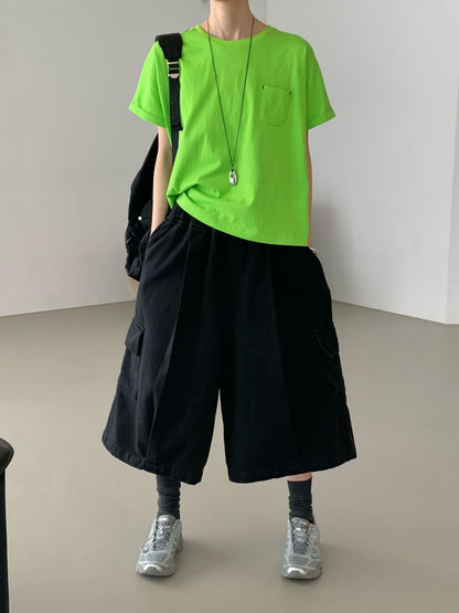 韓國直送Cargo Style Relaxed Pants - HLY &amp; CHOCCICO
