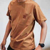 Carhartt Eldon Pocket Tee HLY & CHOCCICO