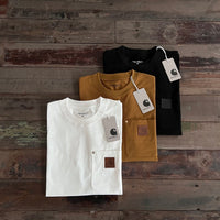 Carhartt Eldon Pocket Tee HLY & CHOCCICO