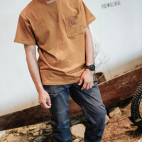 Carhartt Eldon Pocket Tee HLY & CHOCCICO