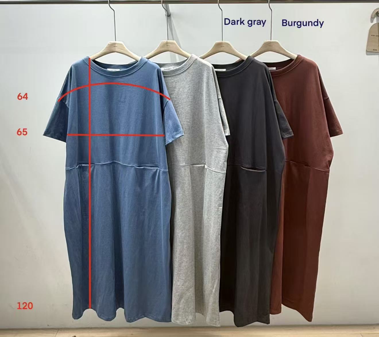 韓國直送Casual Oversized Dress 👗✨ - HLY &amp; CHOCCICO