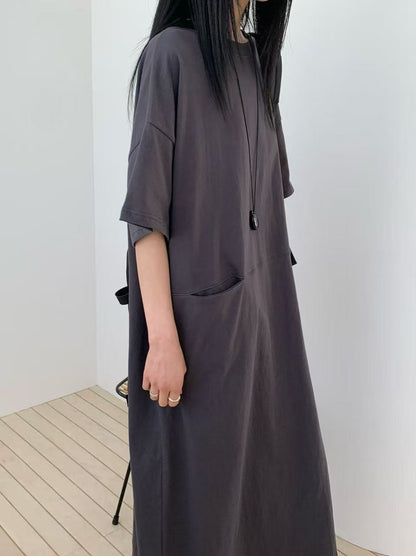 韓國直送Casual Oversized Dress 👗✨ - HLY &amp; CHOCCICO