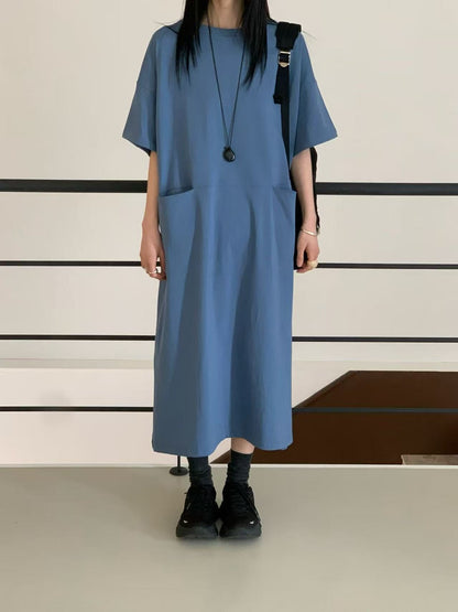 韓國直送Casual Oversized Dress 👗✨ - HLY &amp; CHOCCICO