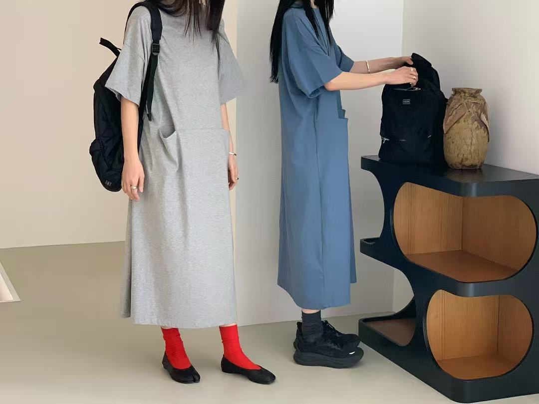 韓國直送Casual Oversized Dress 👗✨ - HLY &amp; CHOCCICO