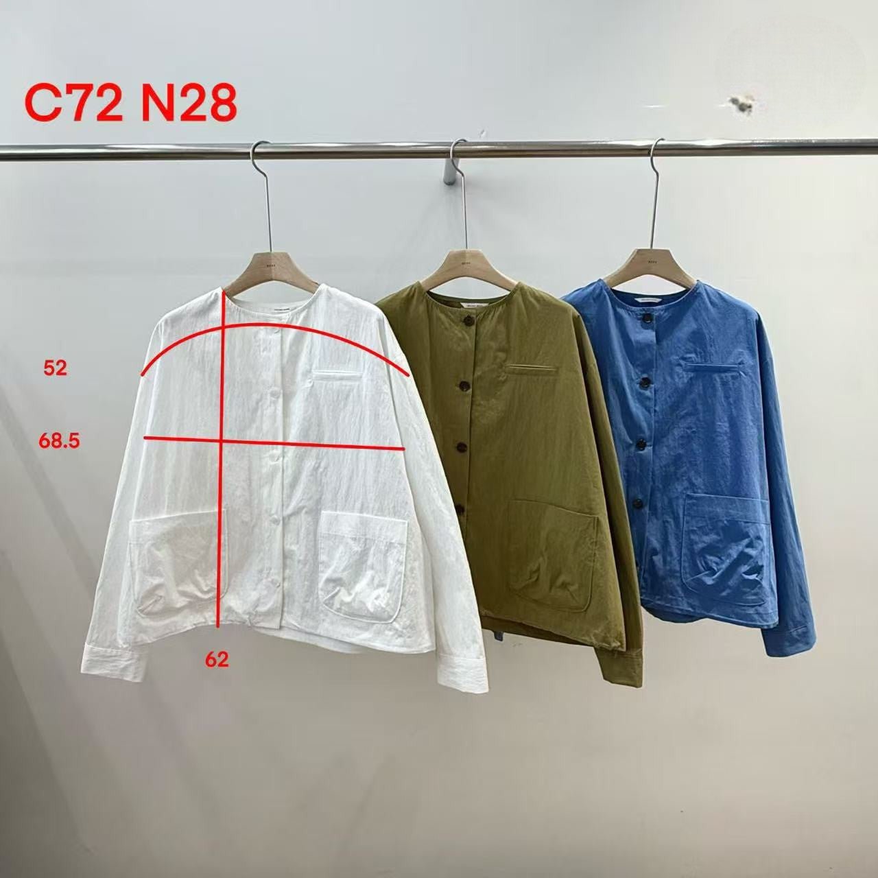 韓國直送Casual Utility Jacket - HLY &amp; CHOCCICO