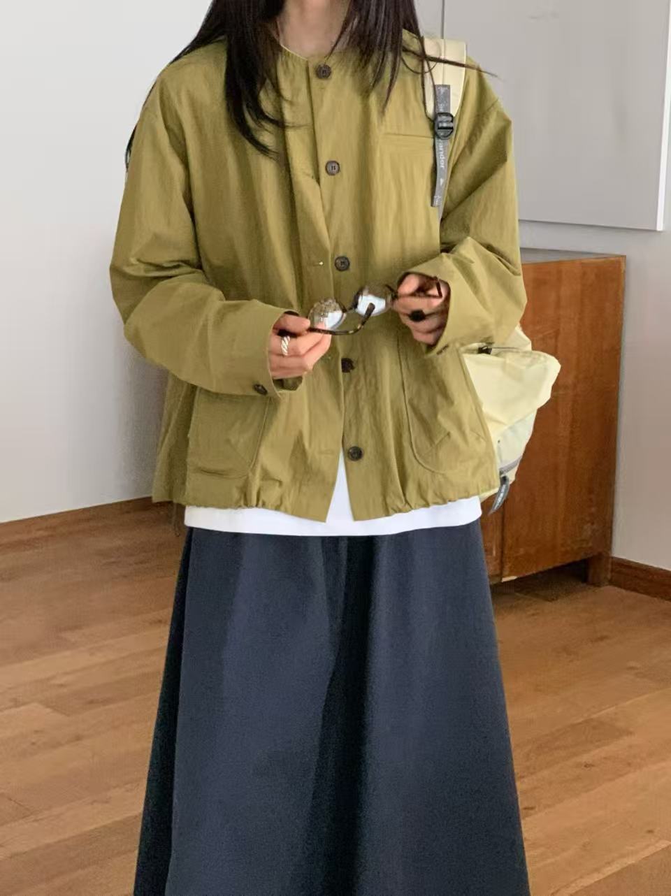 韓國直送Casual Utility Jacket - HLY &amp; CHOCCICO