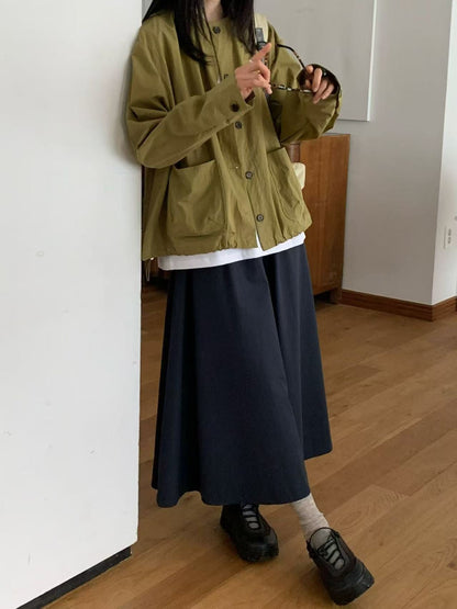 韓國直送Casual Utility Jacket - HLY &amp; CHOCCICO