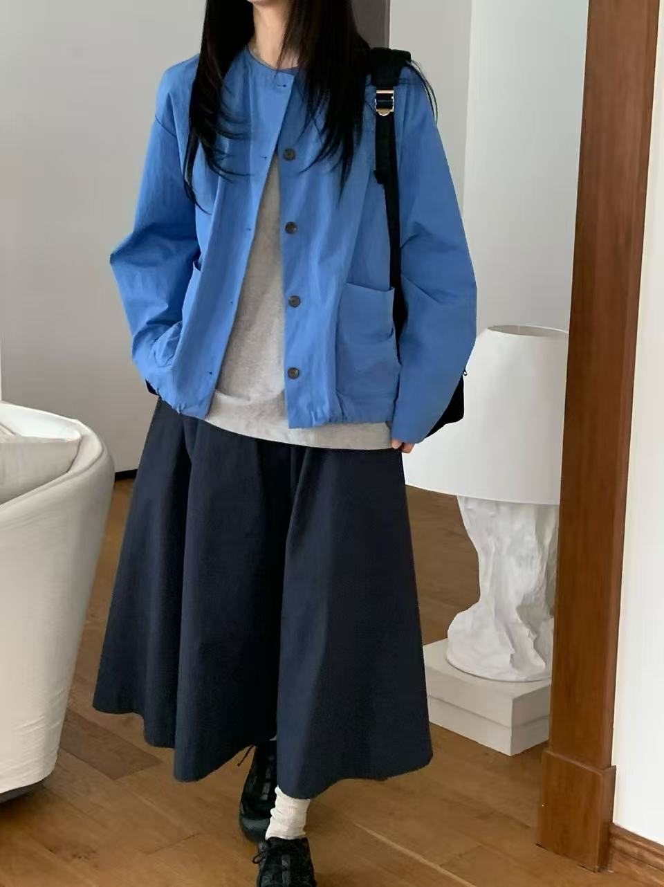 韓國直送Casual Utility Jacket - HLY &amp; CHOCCICO