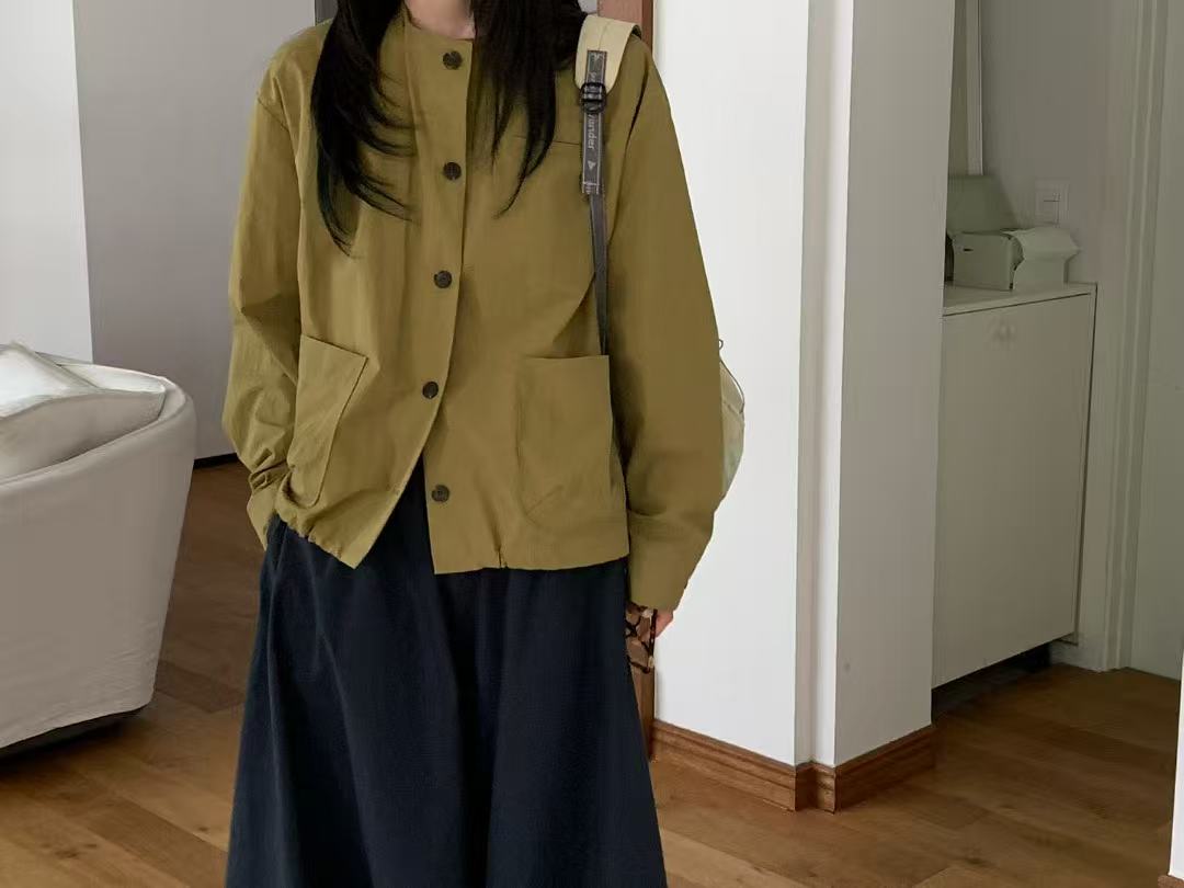 韓國直送Casual Utility Jacket - HLY &amp; CHOCCICO