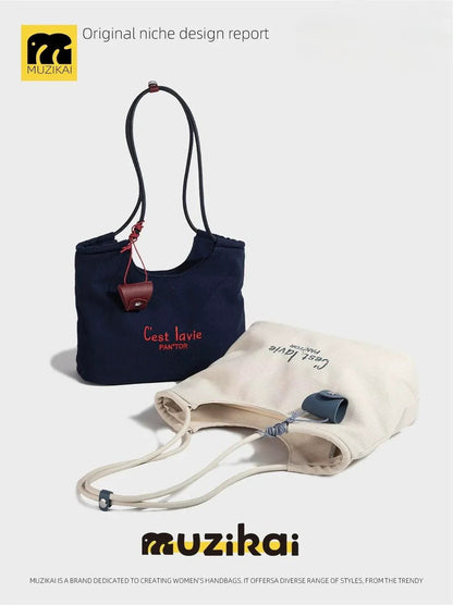 C’est Lavie Tote bag 3色入 - HLY &amp; CHOCCICO